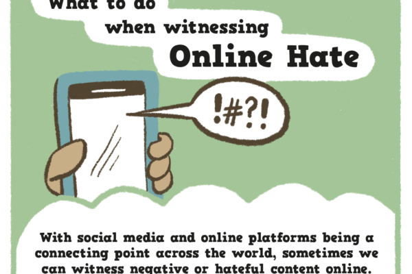 Copy of Comic 1 - Panel 1 - What to Do When Witnessing Online Hate